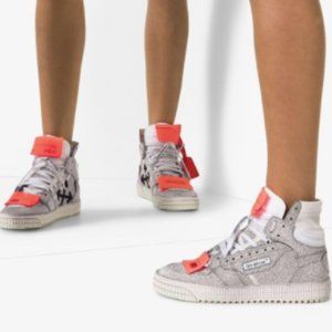 OFF-WHITE || OFF COURT 3.0 GLITTER HIGH TOP